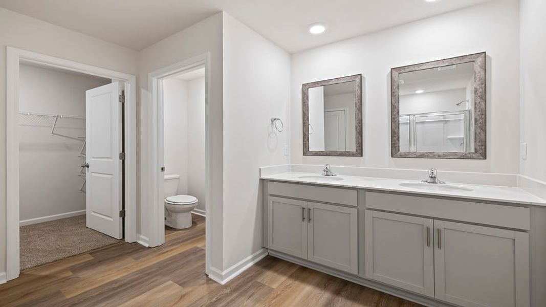 Furnished interior view inside a new home in Cloverdale Hills, Piedmont (Image 10).