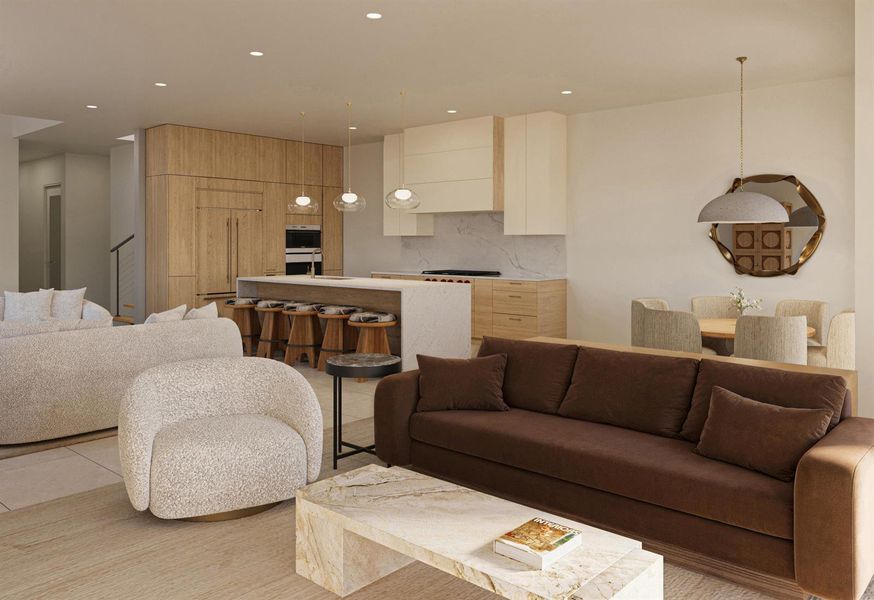 Sunset Luxe -interior finish option