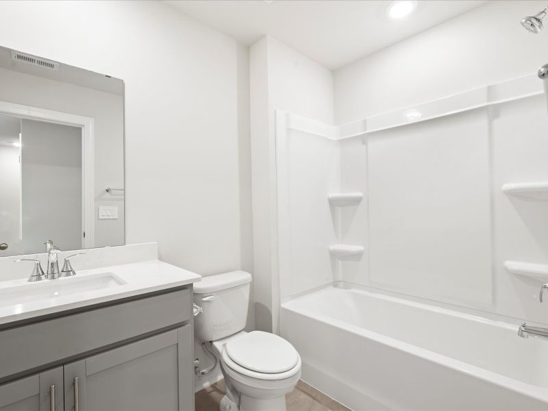 Furnished interior view inside a new home in Avalon Townes, Lyman (Image 9).