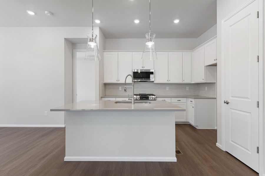 Furnished interior view inside a new home in The Manors Collection at Golden Overlook, Golden (Image 5).