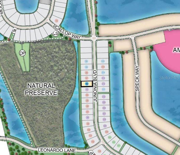 Ardisia Park ~ Site Map