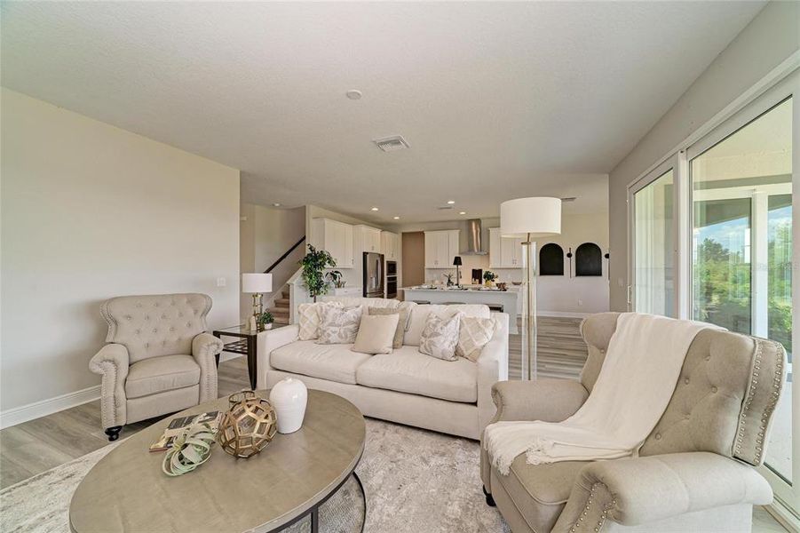 Furnished interior view inside a new home in Mirada, San Antonio (Image 5).