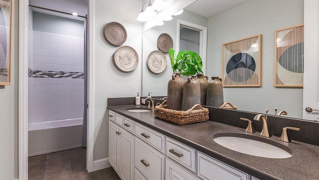 Representative furnished interior of a home built from the Tortola by Taylor Morrison in Timber Ridge, Plant City (Image 8).
