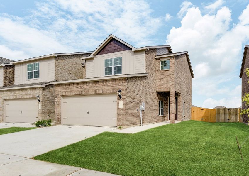 The Marsh has an attached two-car garage.
