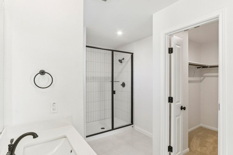 Furnished interior view inside a new home in Porter Country, Buda (Image 15). Furnished interior view inside a new home in Porter Country, Buda (Image 15).