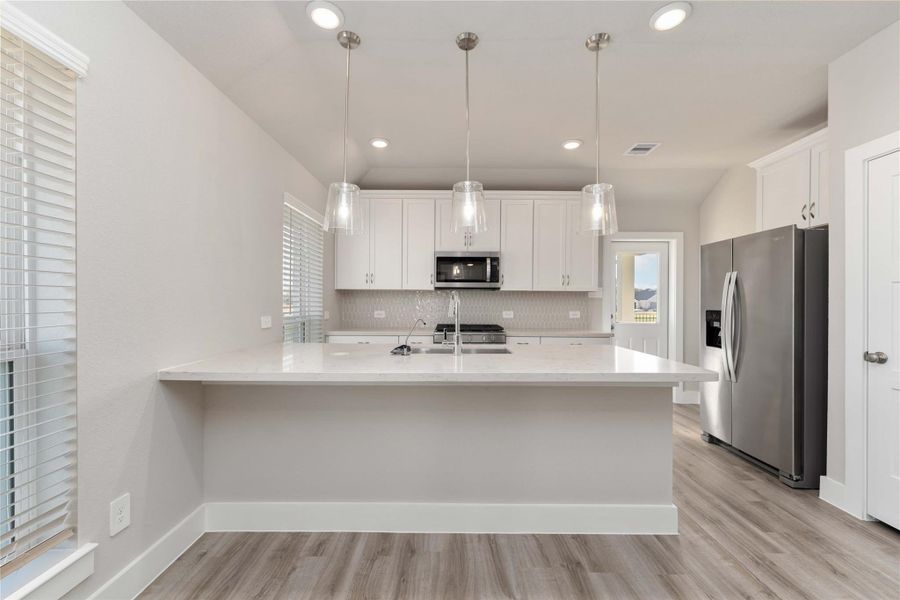 Furnished interior view inside a new home in Laurel Landing, Alvin (Image 6).