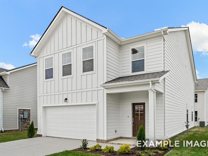 Representative exterior details of a home built from the The Grayson A by Davidson Homes LLC in Sage Farms, White House (Image 3).