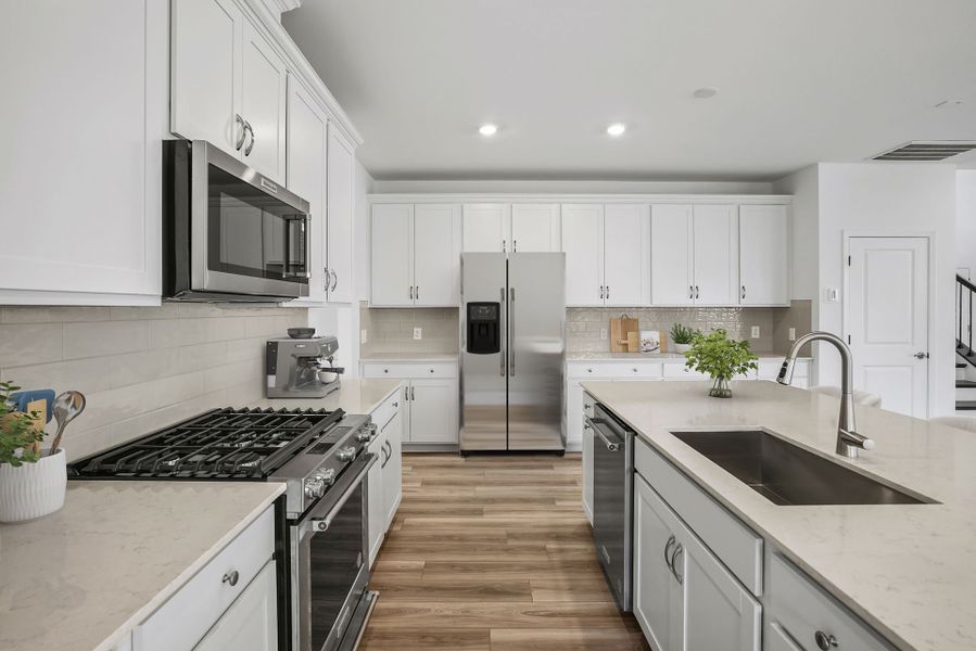 Representative furnished interior of a home built from the Leyton by Pulte Homes in Devonshire, Mount Juliet (Image 13).