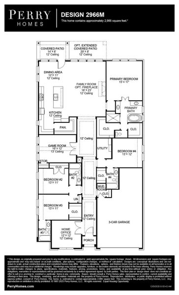 2D floor plan layout of this home in Lakes of Cane Island, Katy, TX (Image 2). 2D floor plan layout of this home in Lakes of Cane Island, Katy, TX (Image 2).