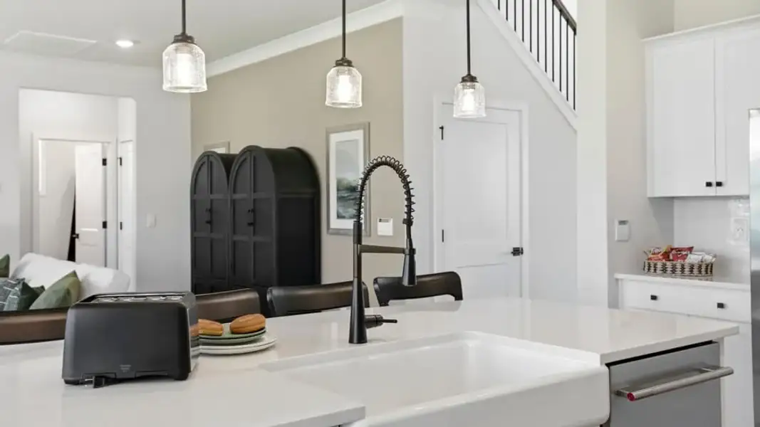 Furnished interior view inside a new home in Spring Ridge Reserve, Anderson (Image 13). Furnished interior view inside a new home in Spring Ridge Reserve, Anderson (Image 13).