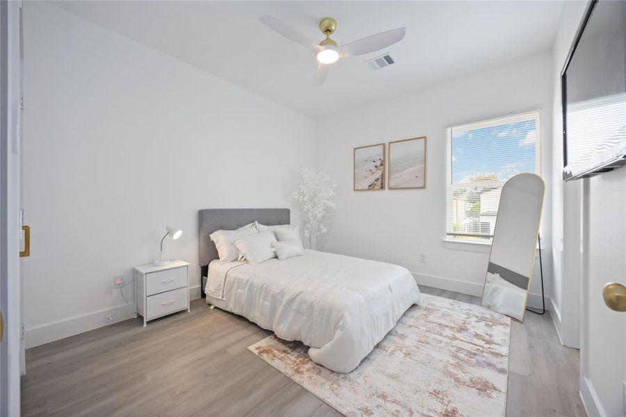 Furnished interior view inside a new home in , Houston (Image 24).