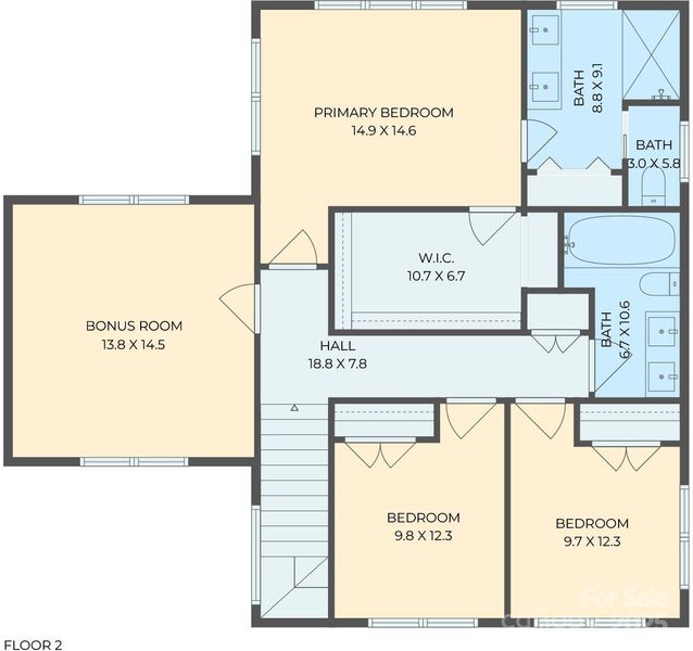 27 Hillcrest Second Level Floor Plan