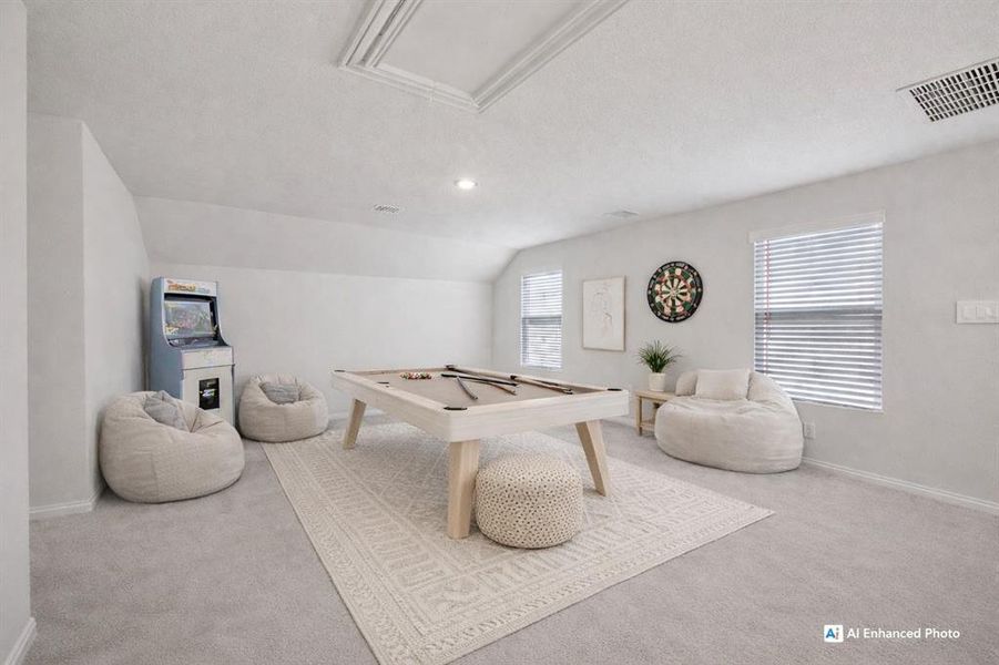 Furnished interior view inside a new home in Lakehaven - Spring Series, Farmersville (Image 18).
