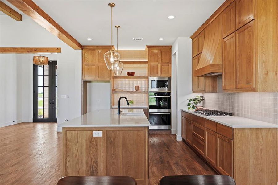 Furnished interior view inside a new home in , Maypearl (Image 13).
