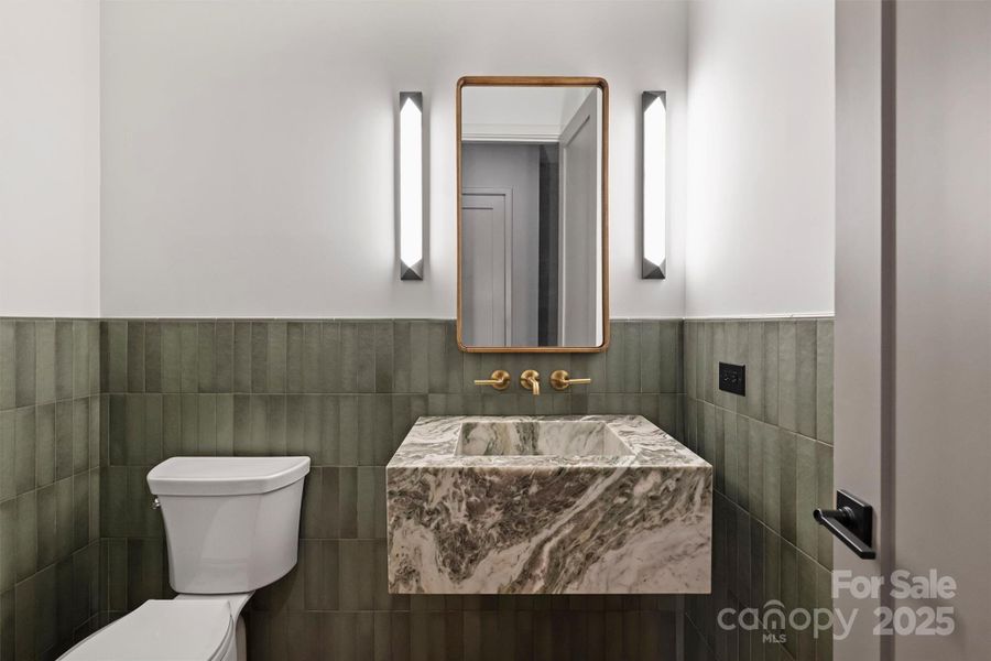 Furnished interior view inside a new home in , Charlotte (Image 8).