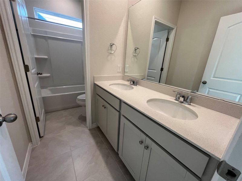 Furnished interior view inside a new home in Lariat, Liberty Hill (Image 11).