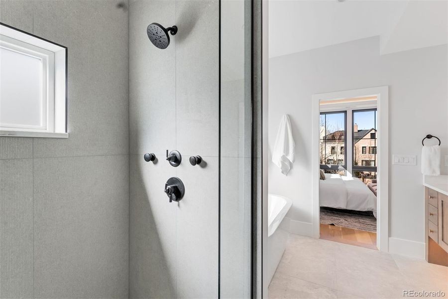 Close-up of interior finishes inside a home in , Denver (Image 19).