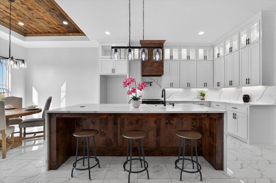 Furnished interior view inside a new home in , Celeste (Image 11).