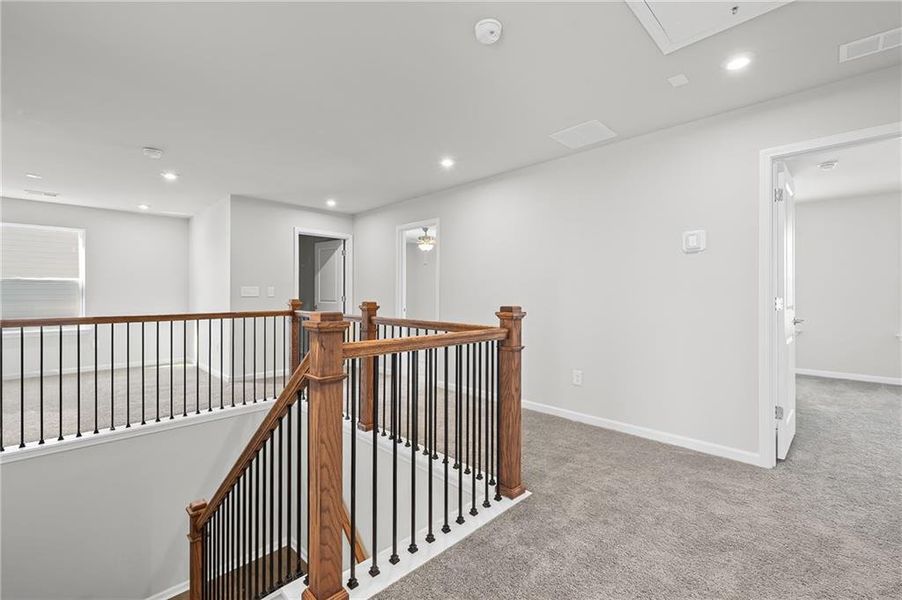 Spacious, unfurnished interior of a new home in Anderson Point, McDonough (Image 21).