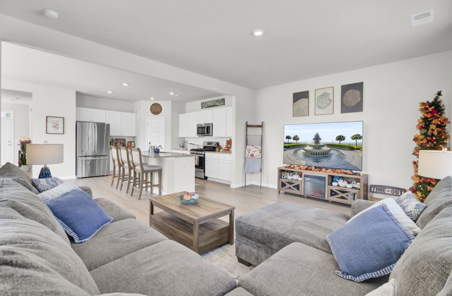 Furnished interior view inside a new home in , Summerville (Image 40).