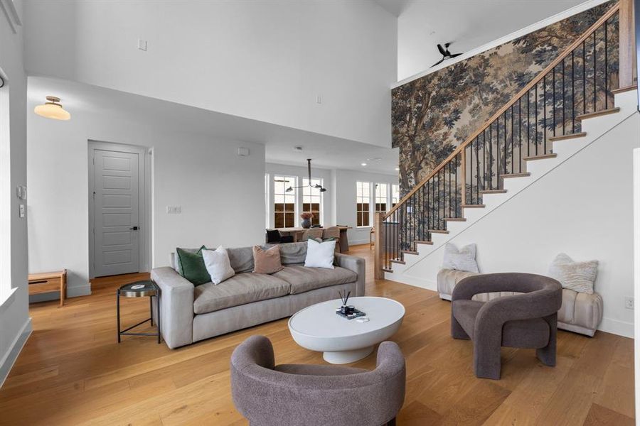 Furnished interior view inside a new home in , Frisco (Image 7).