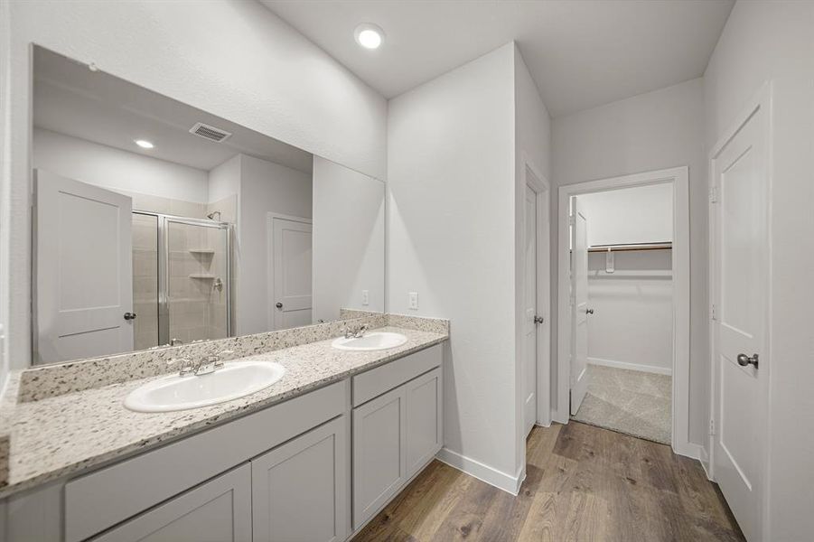 Furnished interior in a model home at Pecan Lakes Estates in Navasota (Image 17). Furnished interior in a model home at Pecan Lakes Estates in Navasota (Image 17).