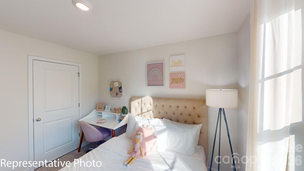 Furnished interior view inside a new home in Huffman Ridge, Hickory (Image 32).