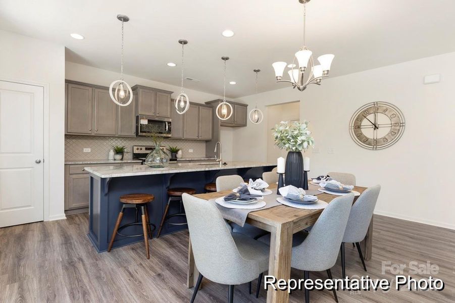 Furnished interior view inside a new home in Streamside, Red Cross (Image 12).