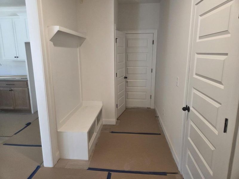 In-progress construction of a new home in , Ellenwood, GA (Image 13).