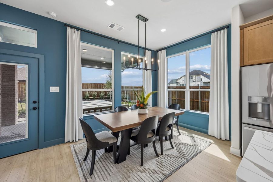 Furnished interior view inside a new home in Las Lomas, Forney (Image 14).