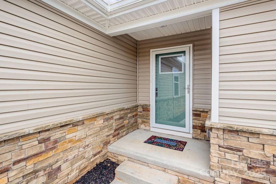 Exterior details and patio area of a home in , Greenville (Image 23).