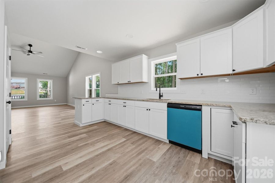 Furnished interior view inside a new home in , Conover (Image 7).