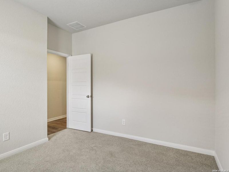 Spacious, unfurnished interior of a new home in Legendary Trails - Classic Series, Cibolo (Image 13). Spacious, unfurnished interior of a new home in Legendary Trails - Classic Series, Cibolo (Image 13).