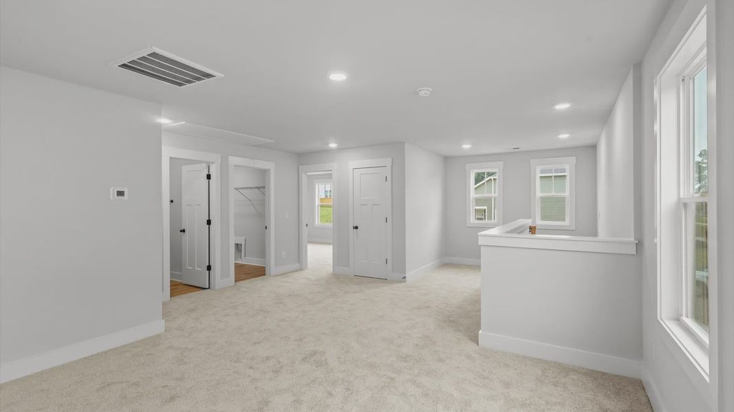 Representative furnished interior of a home built from the Neroli by DRB Homes in Pleasant Falls, Moore (Image 13).
