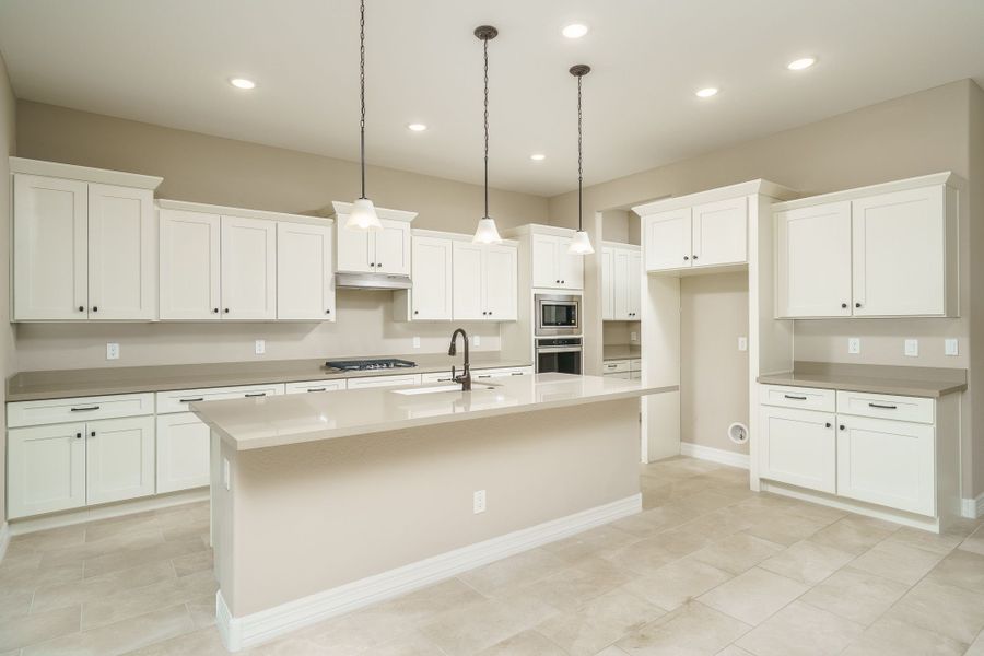 Furnished interior view inside a new home in Harmony at Montecito in Estrella, Goodyear (Image 28).
