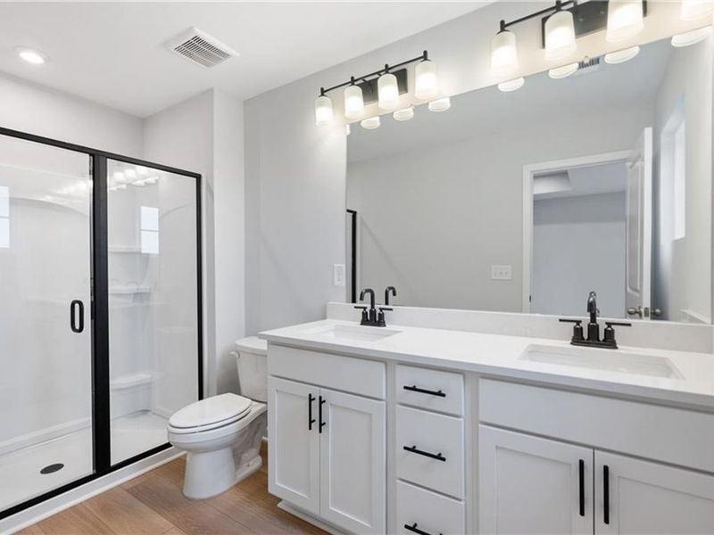 Furnished interior view inside a new home in Stegall Village, Emerson (Image 47).