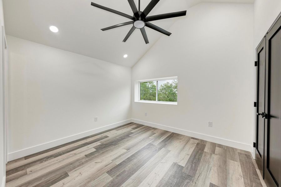Guest bedroom upstairs in main home