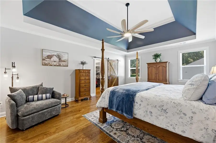 Furnished interior view inside a new home in , Dawsonville (Image 42).