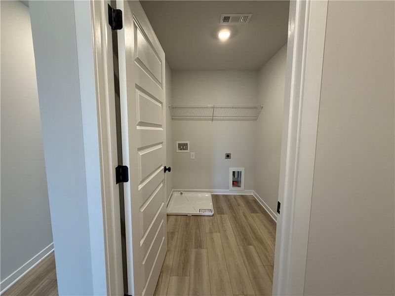 Spacious, unfurnished interior of a new home in The Towns at Auburn Station East, Auburn (Image 15). Spacious, unfurnished interior of a new home in The Towns at Auburn Station East, Auburn (Image 15).