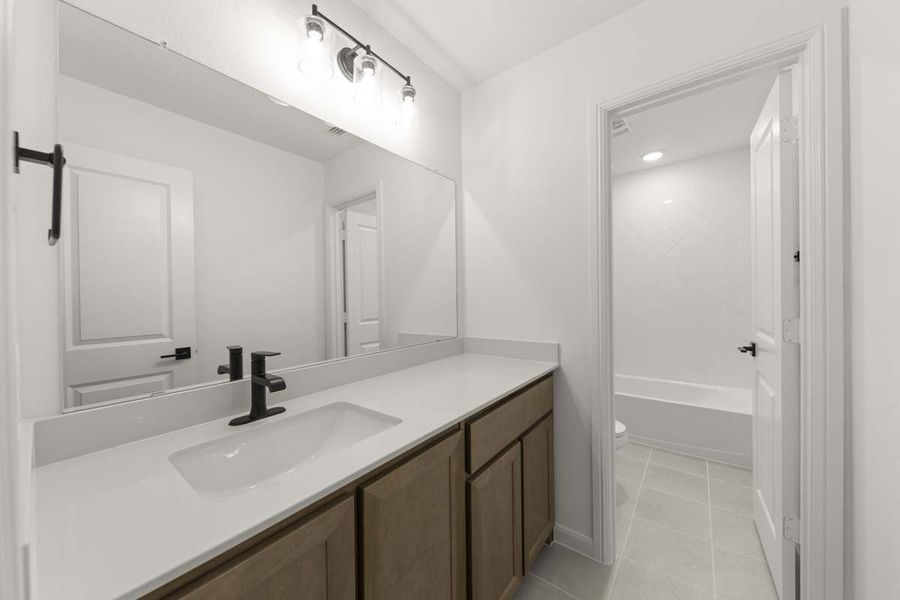 Furnished interior view inside a new home in Park Hills, Rockwall (Image 12).