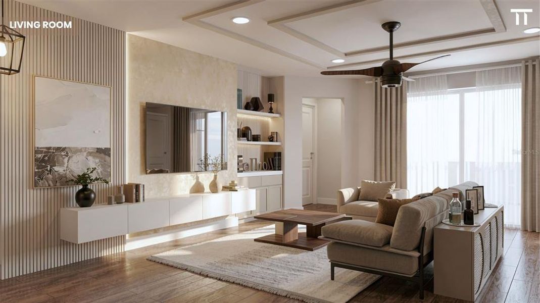 Furnished interior view inside a new home in , North Port (Image 23).