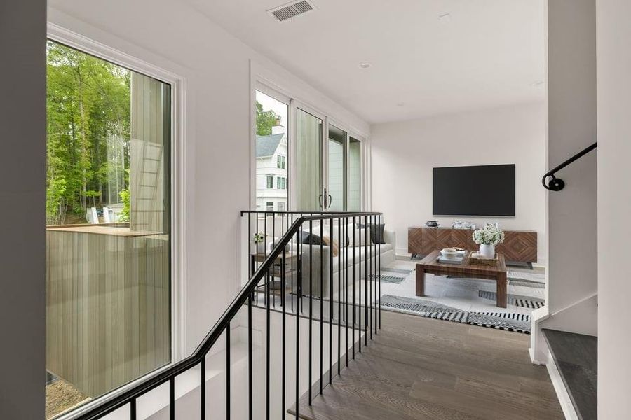 Furnished interior view inside a new home in , Chattahoochee Hills (Image 9).