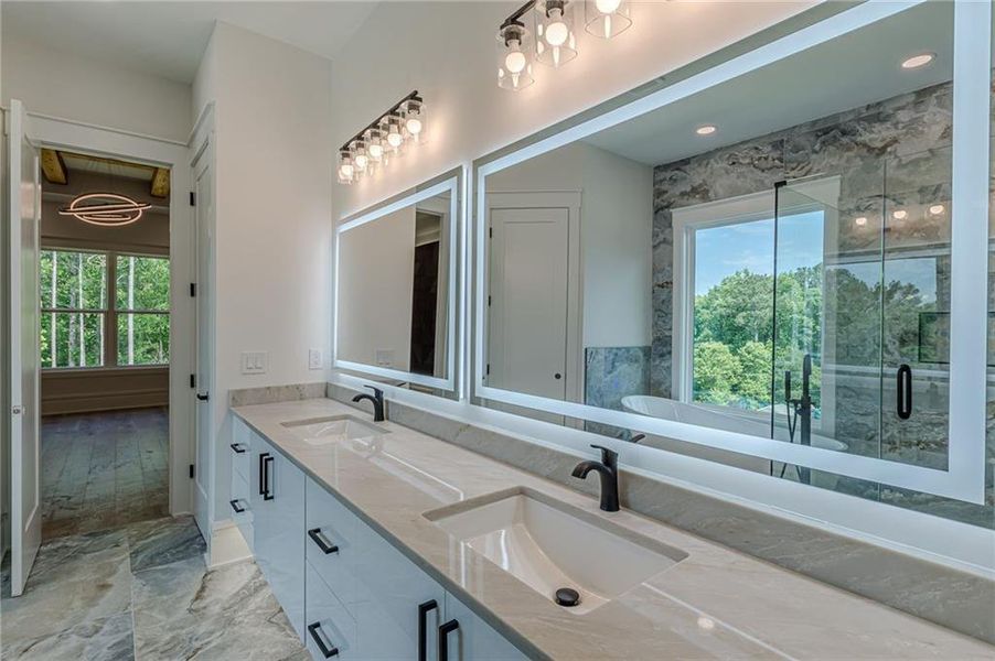 Furnished interior view inside a new home in , McDonough (Image 10).