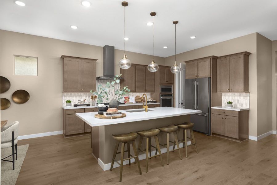 Representative furnished interior of a home built from the Auburn by Mattamy Homes in White Tank Vistas, Waddell (Image 6).