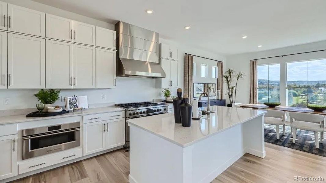 Furnished interior view inside a new home in Macanta: The Legends Collection, Castle Rock (Image 11).