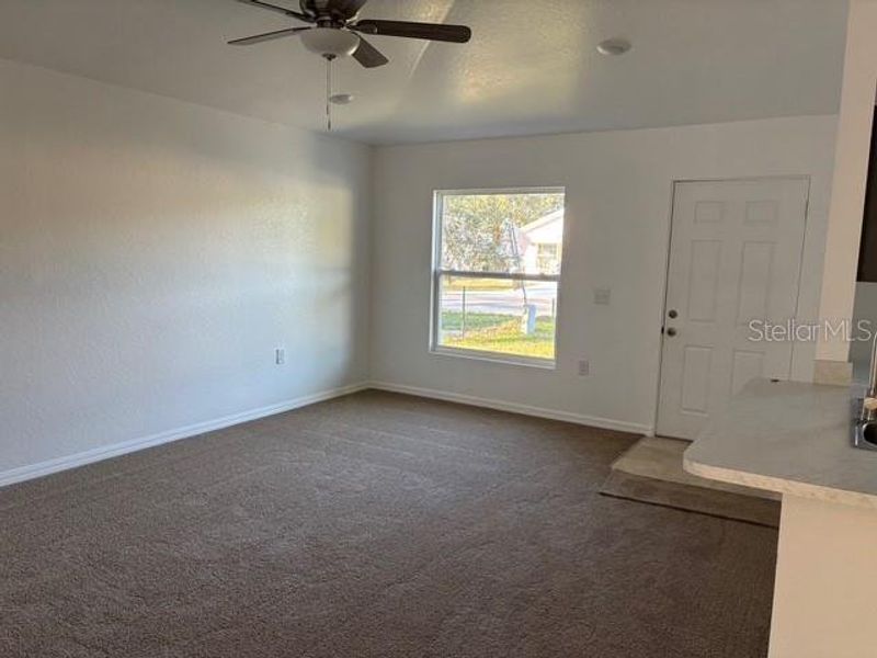 Living Room Looking toward Front Door