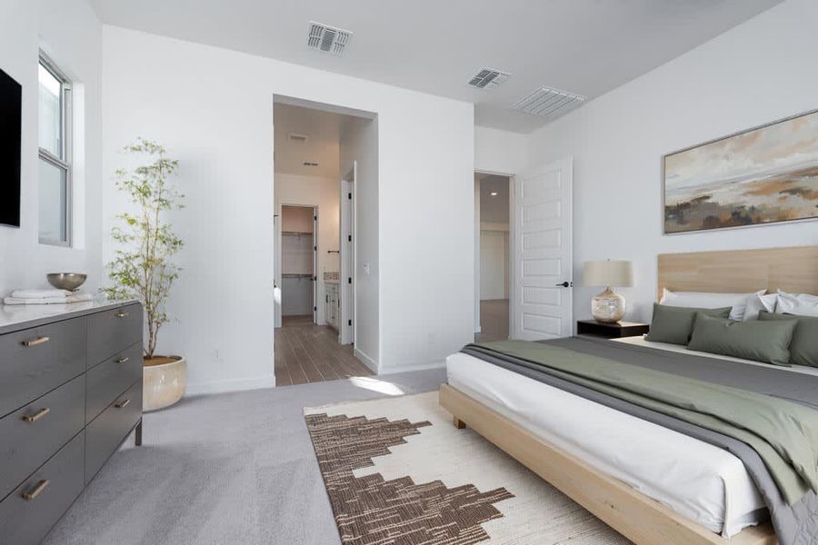 Furnished interior view inside a new home in Soleo, San Tan Valley (Image 8).