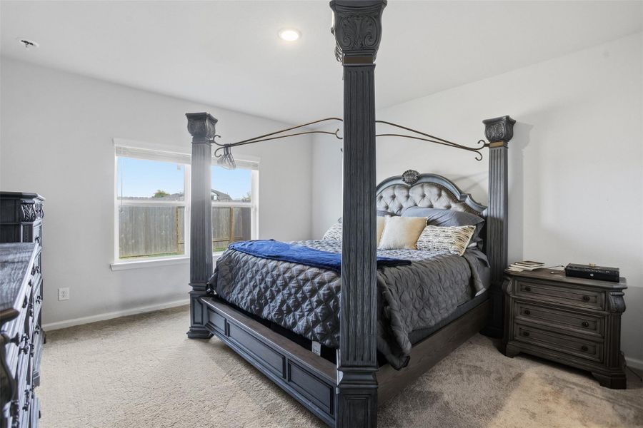 Large primary bedroom