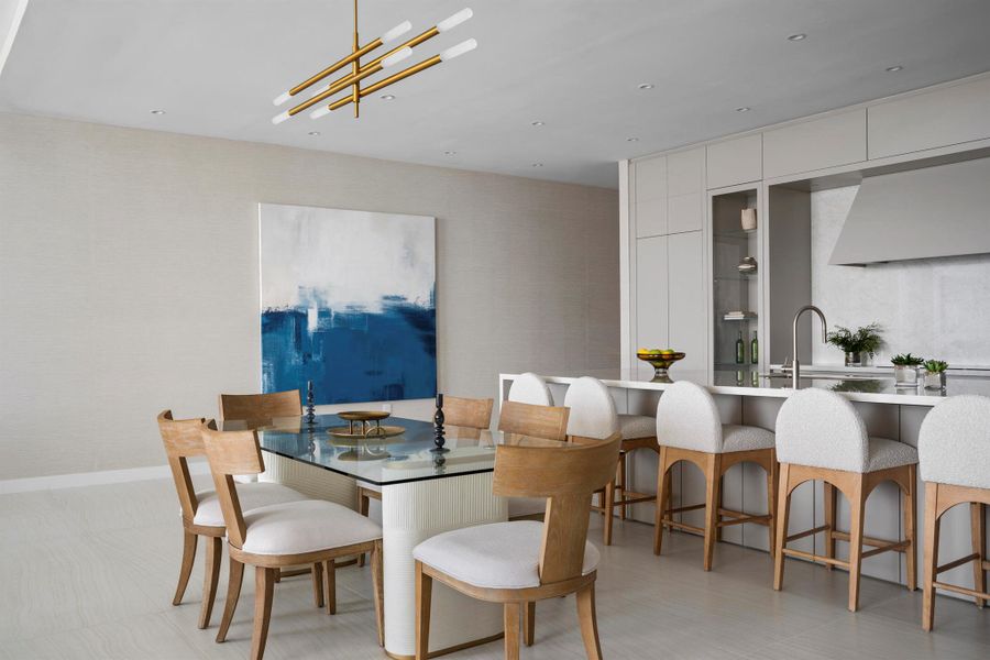 Furnished interior view inside a new home in Alina Residences, Boca Raton (Image 13). Furnished interior view inside a new home in Alina Residences, Boca Raton (Image 13).