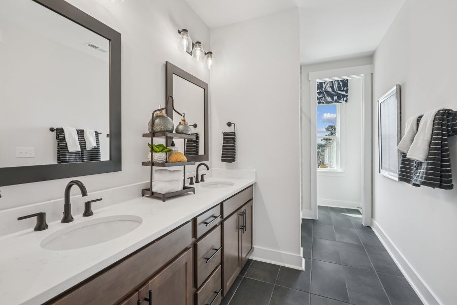 Representative furnished interior of a home built from the Ryder by Tri Pointe Homes in Holding Village, Wake Forest (Image 11).